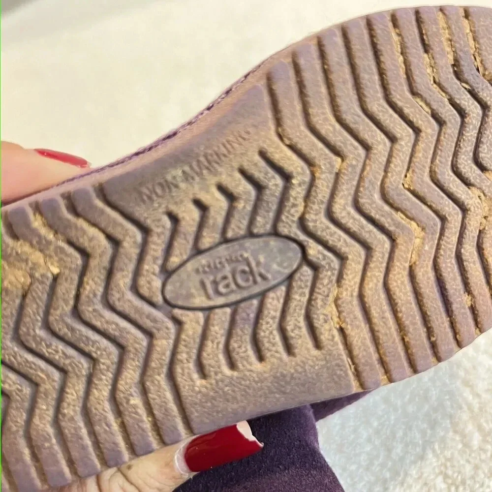 Nordstrom Rack Purple Toddler Girl Suede Boots 5 Winter Baby Outdoor Shearling